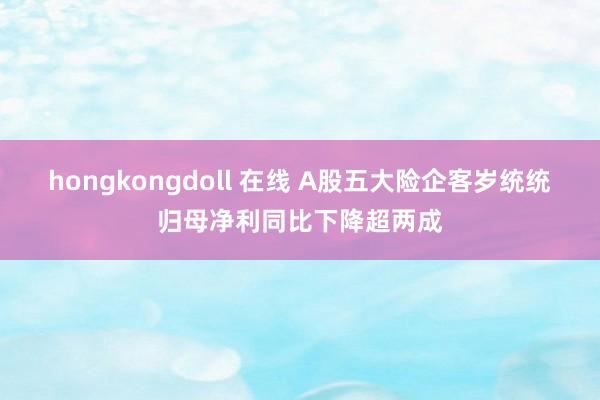 hongkongdoll 在线 A股五大险企客岁统统归母净利同比下降超两成